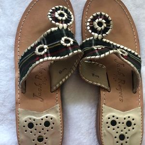 Jack Rogers thong sandal size 8